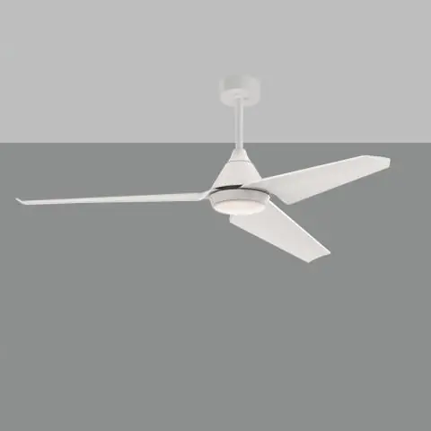 Ventilateur de plafond LED blanc int\\/ext ACB