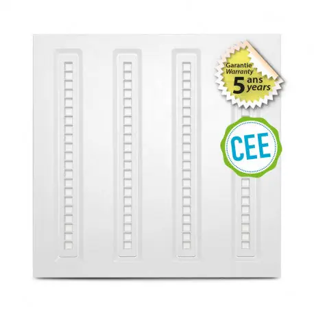 Plafonnier LED blanc CEE 595X595 30W 4000K DALI\\/PUSH