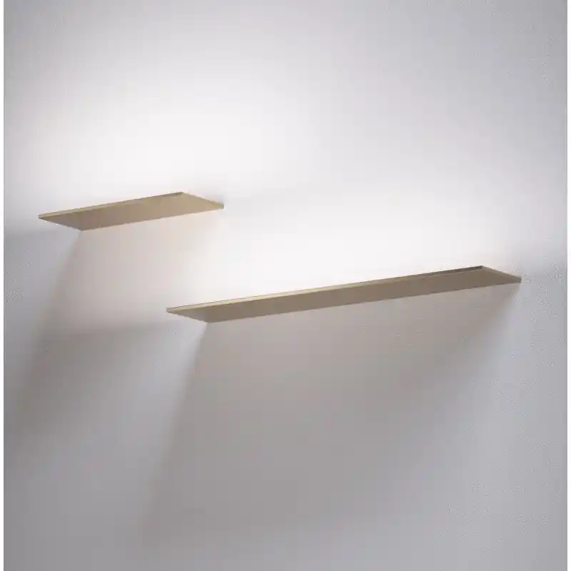 Applique en aluminium doré SOTTILE 750 2700K