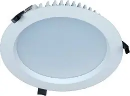 Downlight blanc TERTIA 228MM 26W CCT 3000\\/3500\\/4000K 3120Lm max 90° UGR<19 prismatique IP44