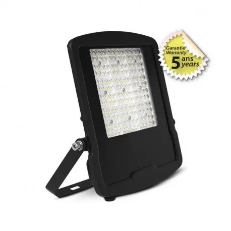 Projecteur asymétrique noir LUMOS 100W 3000K 12000lm IP65