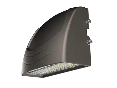 Applique extérieure gris WALL 296mm RAL8019 3000K 40W Asymétrique 65x120°