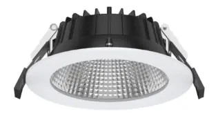 Downlight blanc SUROIT 190MM 12W 4000K 1680Lm 60° ON\\/OFF - 50.000H