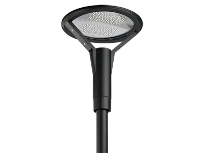Tête de mat noir asym. EOLE 40K 3000°K IP66
