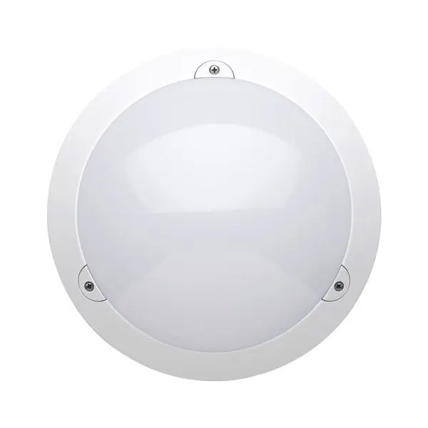 Hublot VOILA LED Blanc diffuseur opalescent polycarbonate Ø340mm IK10\\/20 j IP55 1075lm 4000K vis ino