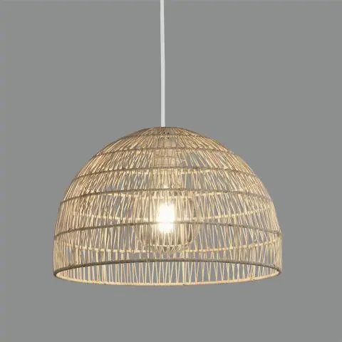 Suspension Rottin naturel EVENS Kit suspension blanc