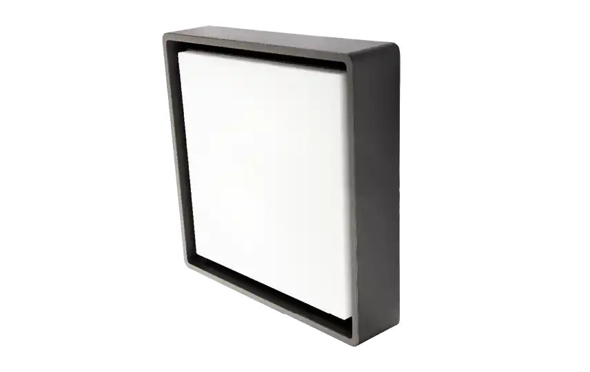 Applique Frame Square Maxi Graphite 1980lm 3000K Ra>80 Sensor Dim