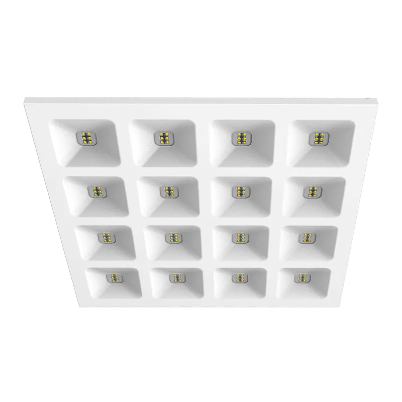Dalle 600x600 LED Multipuissances 4000K - Pack de 6
