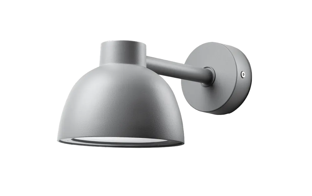 Applique extérieure grise HERNING WALL Mini 8 à 17W 3000\\/4000K 580 à 1300lmIP65 Dim