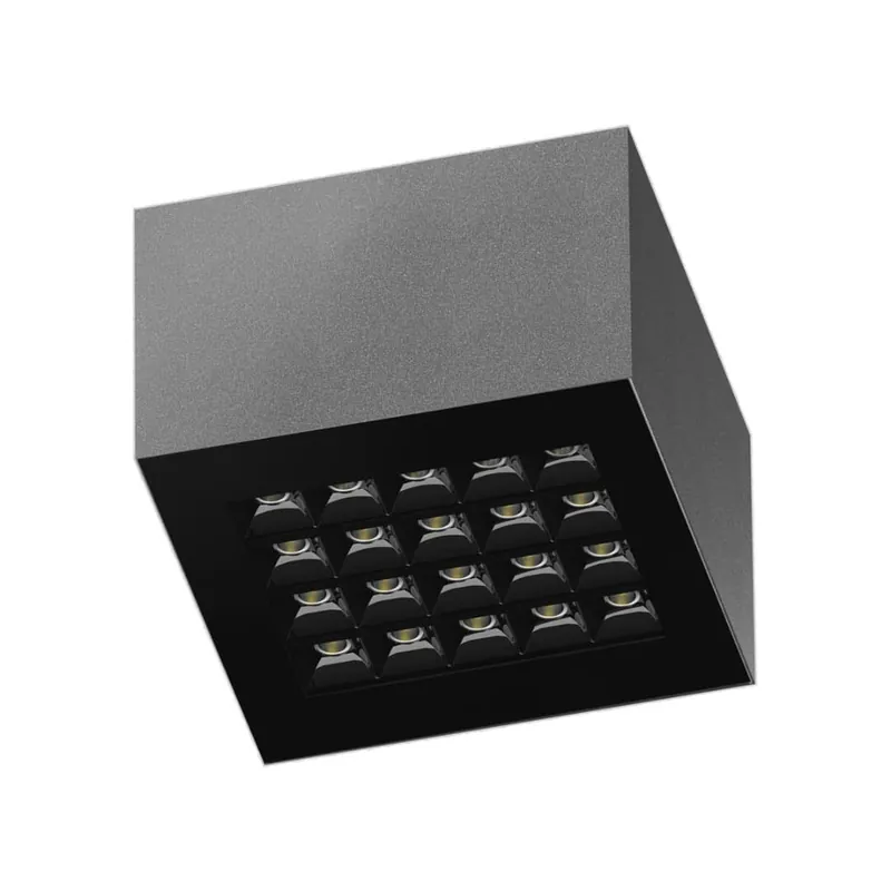 Downlight extérieur MaxiEdge SQ Dark C