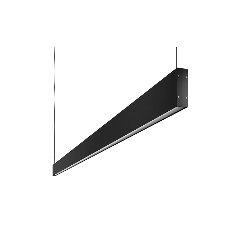 Linéaire suspendu EVO DUAL DE 1960mm 86W -230Vac-4000K - ON\\/OFF-Noir-DIF.OPAL-SUSP.