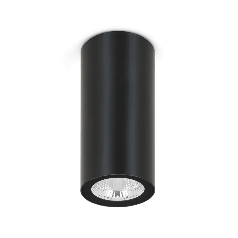 Spot extérieur en saillie Ago Up Power LED 4K Noir Anodized Aluminium