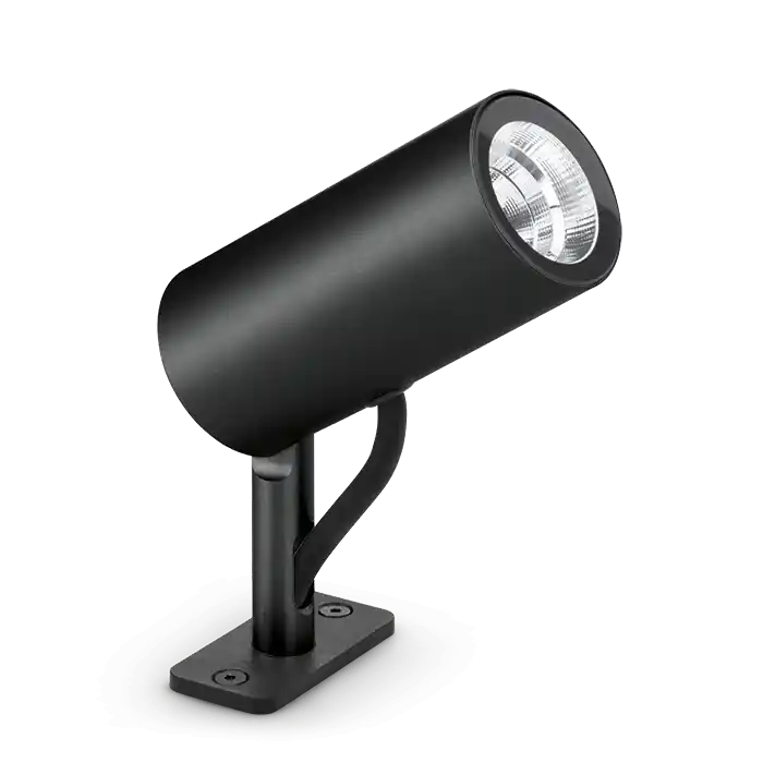 Spot à piquer aluminium noir AGO GARDEN POWER LED 10W 2700K 933Lm 65° IP66