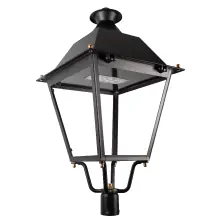 Lanterne IRCANA 24W 3000°K IP66 - RAL 9005 - 200.000H