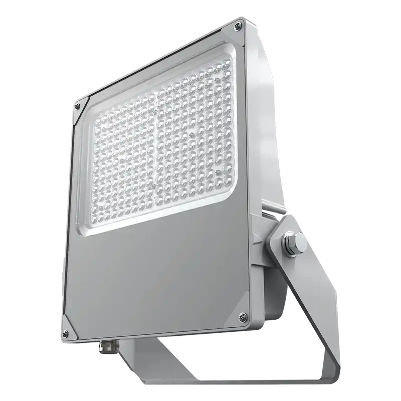 Projecteur extérieur anti-corrosion POLARIS 398mm gris 3000K 200W Asymétrique ON\\/ OFF