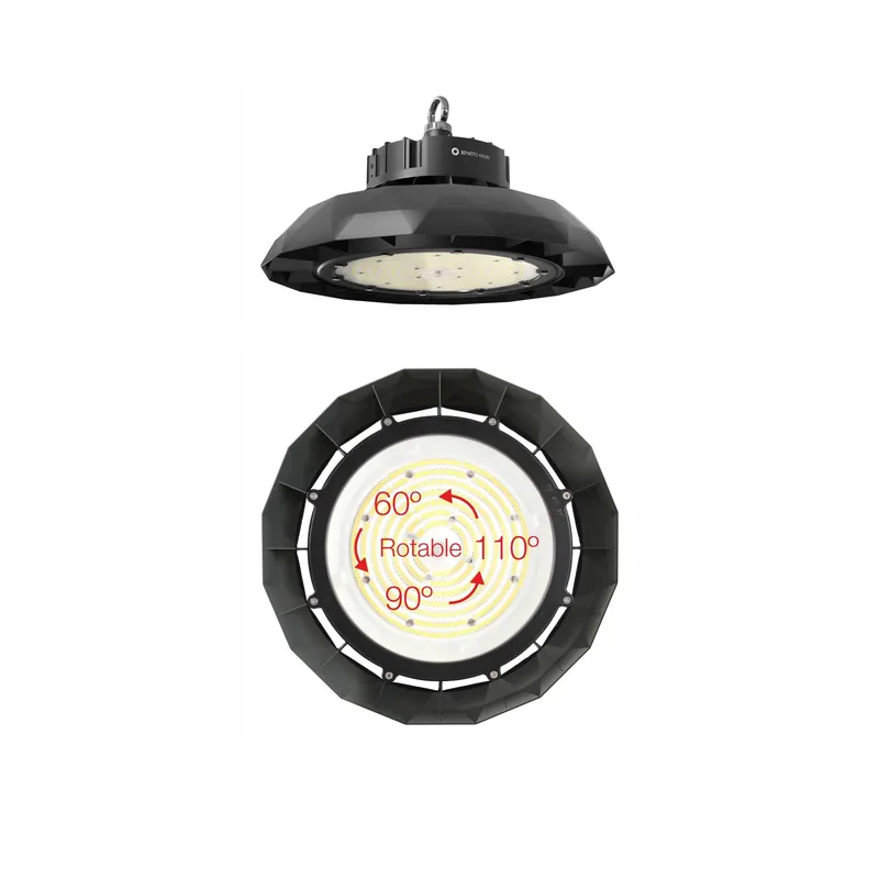Cloche UFO LENS SWITCH 60\\/80\\/100W 100-260V. 60\\/90\\/110º 3.000\\/4.000\\/5.000K IP65