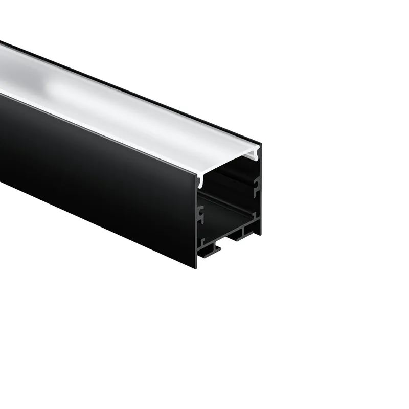 Profilé BOX 35 Max 40W\\/m SAILLIE\\/SUSPENSION Noir 1mètre