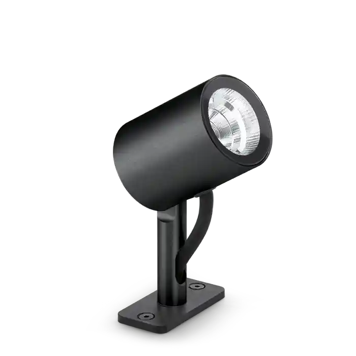Spot à piquer Ago Garden LED 6W 3000K 65° Noir Aluminiumum