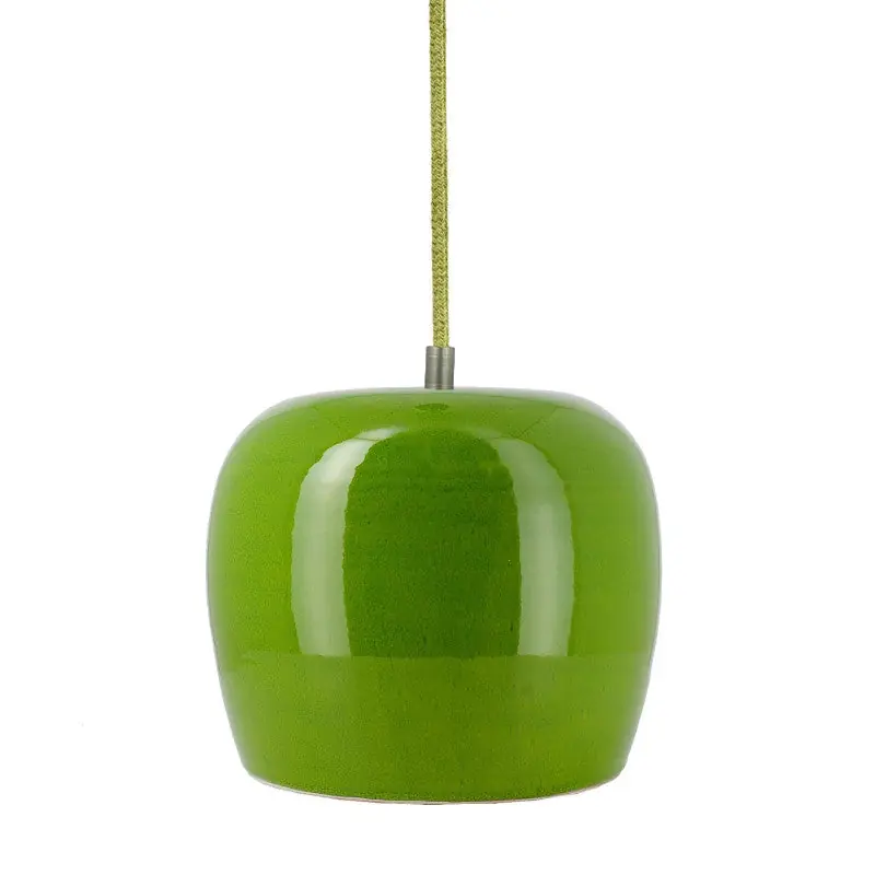 Suspension verte MARCEL 200 E27 3W