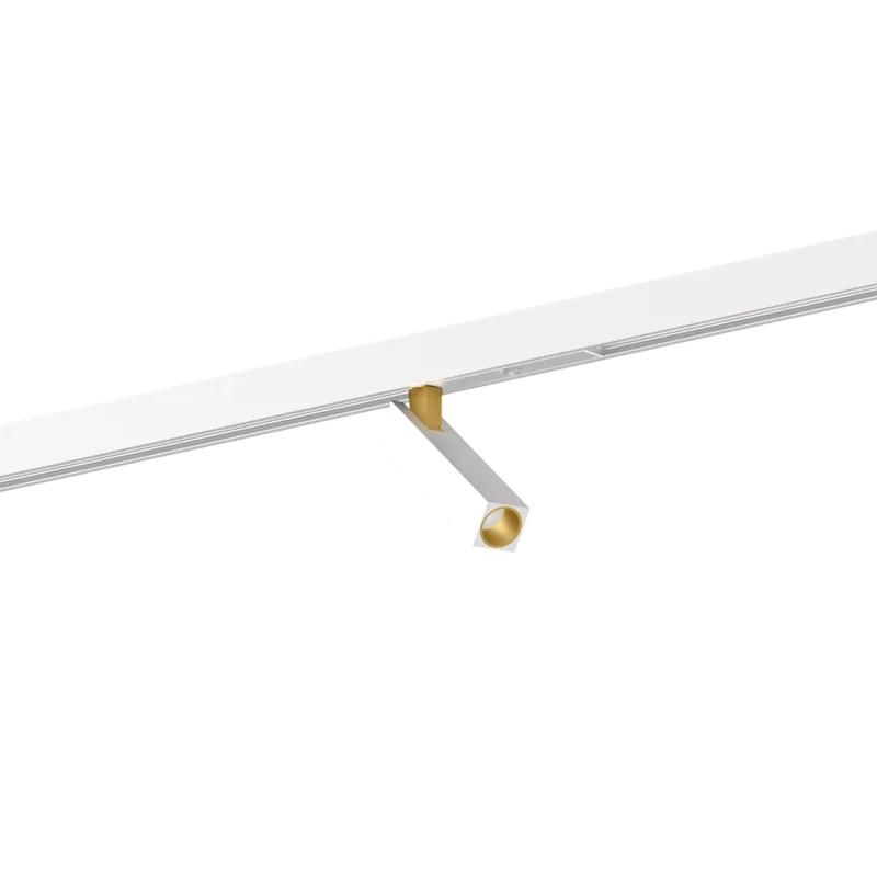 Spot MICK pour STREX 1.0 LED 3000K 12W Blanc et Or