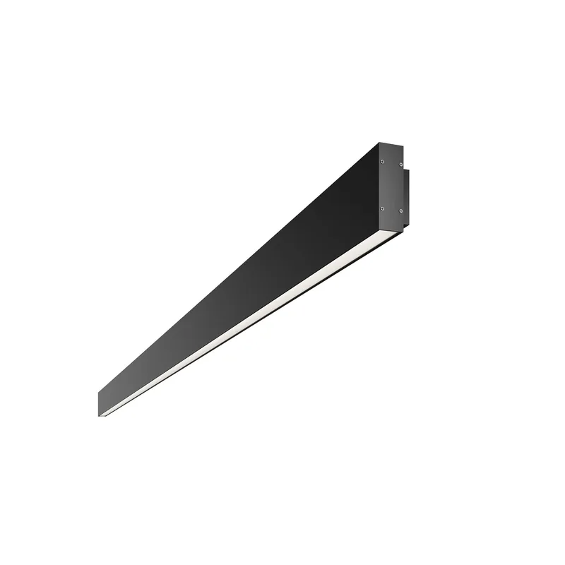 Applique EVO DUAL WALL DE 1400mm 61W -230Vac-3000K - ON\\/OFF-NOIR-DIF.OPAL