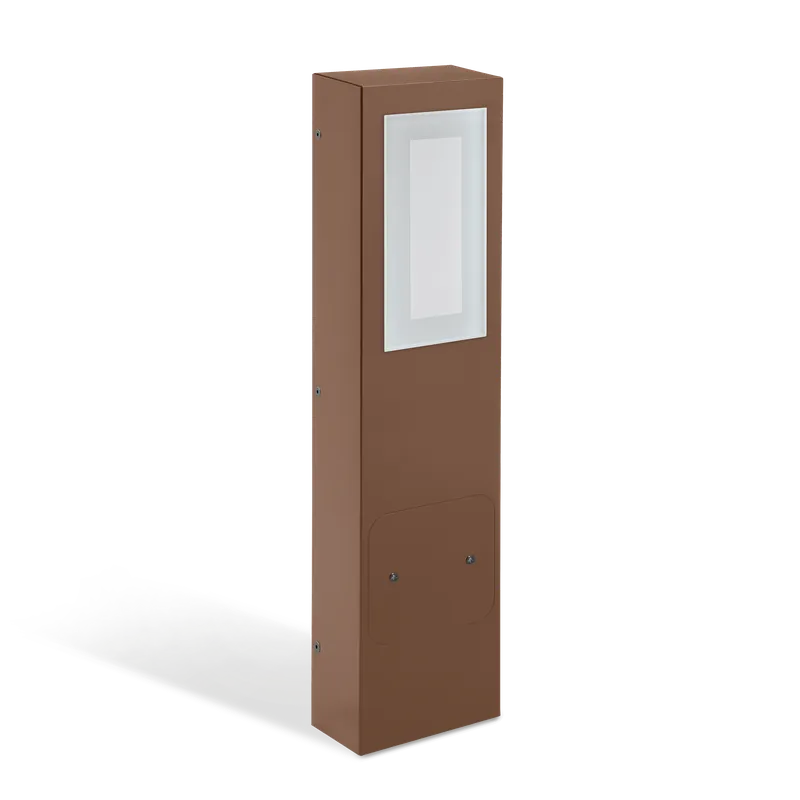 Borne Kit 01 - Stile Next Post LED 6W 3000K Corten IP66