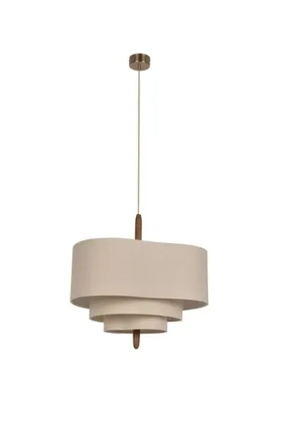 Suspension écrue D58 PEBBLE 1XE27 15W