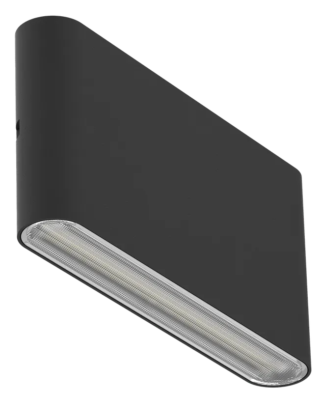 Applique murale extérieure noire BRUME 6W 3000K IP65