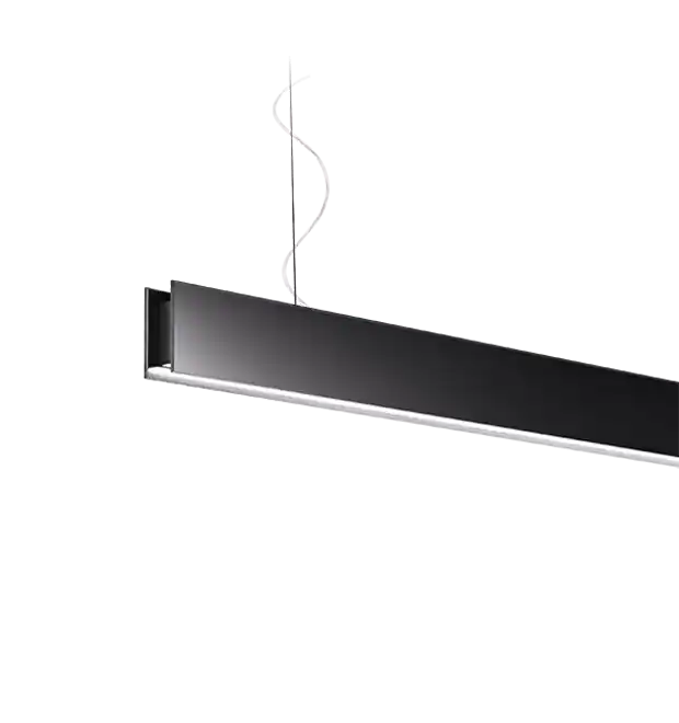 Linéaire Camay 65 SDI DPR 2700+1900 lm 45 W 940 L1165 mm DALI IP20 white + susp 3m + white cup
