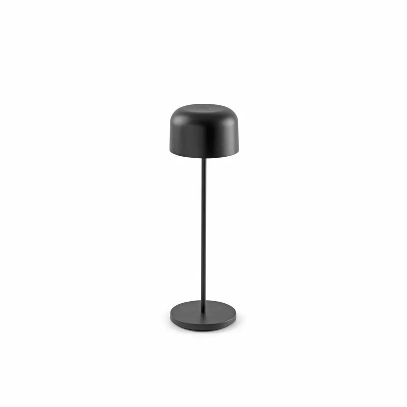 Lampe de table noire rechargeable MAVIS 360 3W 2700K 225lm IP54