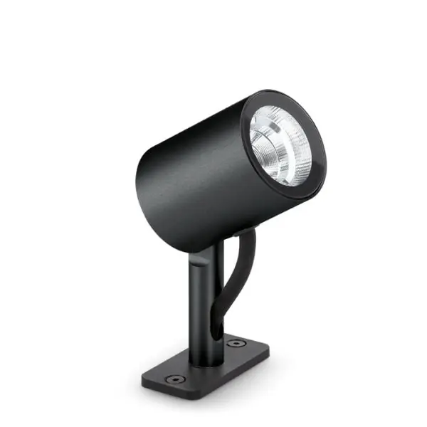 Spot à piquer Ago Garden LED 6W 3000K Diffus Noir Aluminiumum