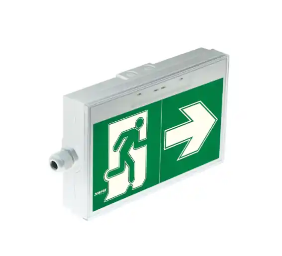 BLOC BAES EVACUATION TOLEDO ETANCHE SATI 1H 45LMS IP65\\/IK07 NP NF NiCD 1,2W PICTO INCLUS