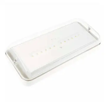 BLOC BAES AMBIANCE XENA FLAT ETANCHE SATI 1H 500LMS IP66 \\/IK10 NP NF NiCD 1,5W