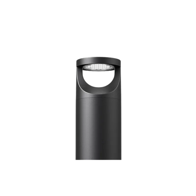 Borne extérieure noire TELLUS 23W 3000°K 1961Lm IK10 IP66
