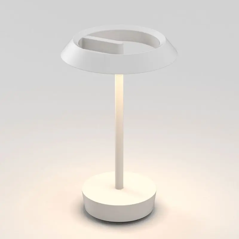 Lampe à poser blanche HALO portable 2,6W 2700K 214lm