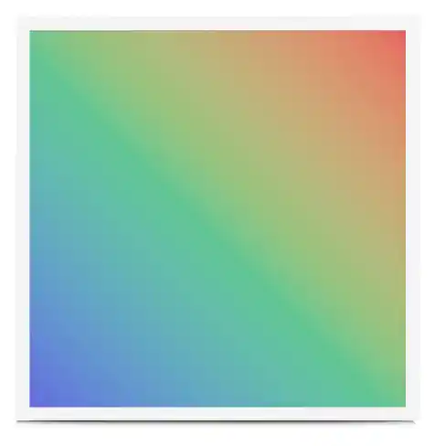 Panneau LED blanc GALAXIE 36W RGB + télécommande RF