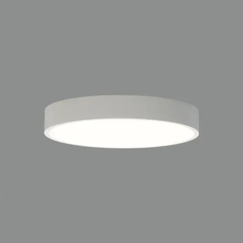 Plafonnier LONDON 3760\\/40 Blanc Texturé, LED 22W 3225lm, CRI90 CL.I, 2700K-3000K-4000K Slide Switch