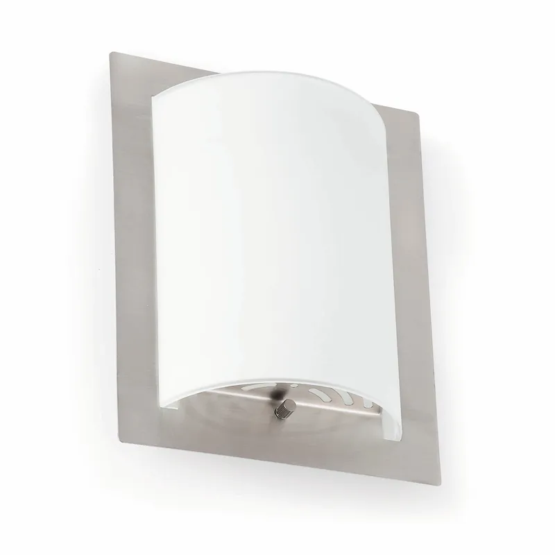 Applique DIULA nickel mat E27 (Ampoule non incluse)