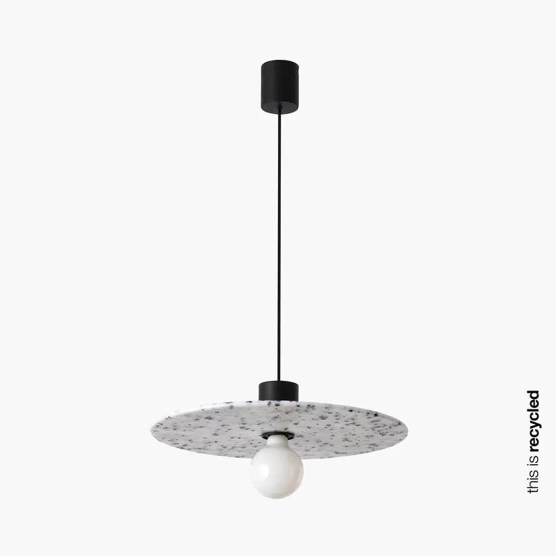 Suspension CONFETTI en marmoreal recyclé ø45cm