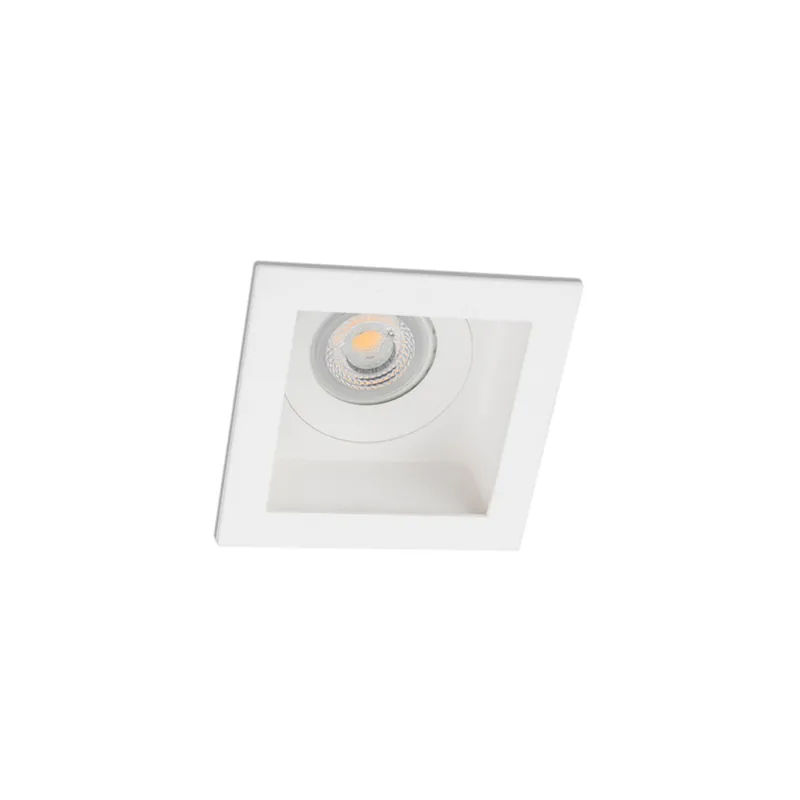 Spot carré blanc MOIST GU10 IP44