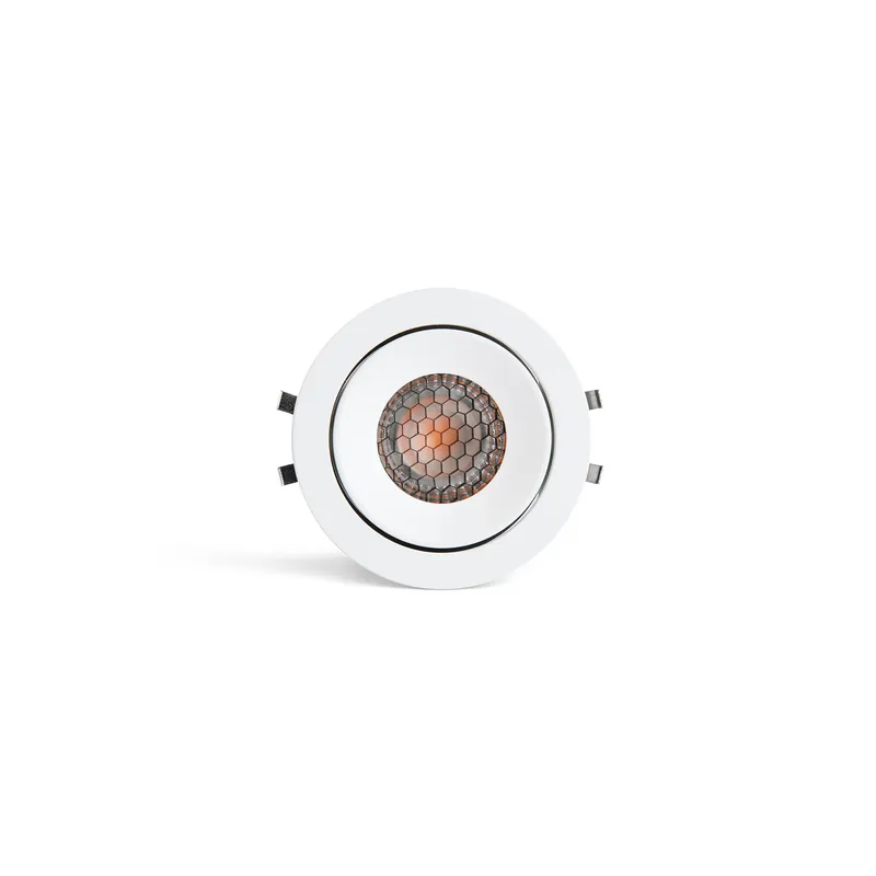 Spot encastrable, orientable KIVI blanc 7W 3000K 36° IP44