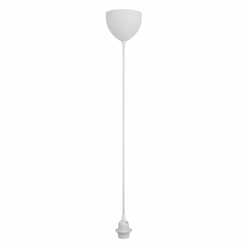 Suspension - DELUX - Métal - Blanc - E27