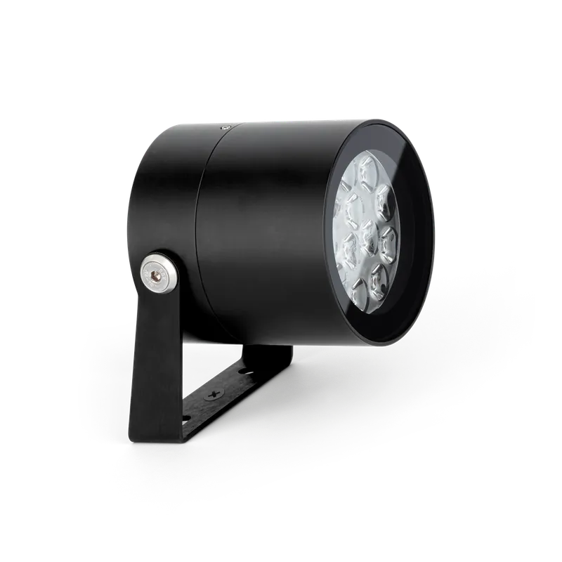 Projecteur Pad Asymétrique LED 20 W3000K Black Anodized Alluminium