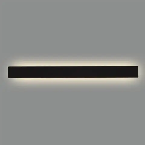 Applique noire FOSCA 140CM 43W 3800lm 2700-3000-4000°K ON\\/OFF