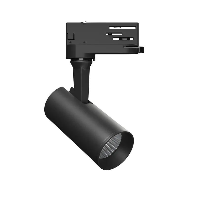 Spot PICOLO noir 9,5W 220-240V 15º\\/38º\\/60º SWITCH 2700K\\/3000K\\/4000K P.RAIL 1.300Lm