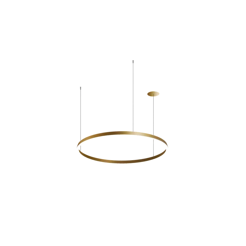 Suspension Circular Downward ø1200 Recessed LED 60W 3000K ON-OFF Or 4632lm