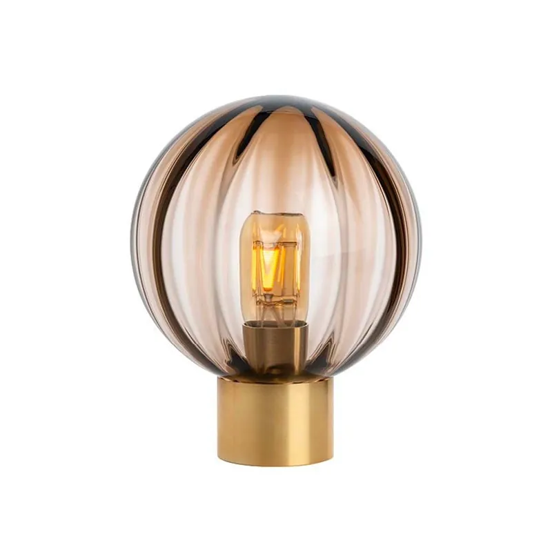 CHRYSTAL - Lampe de chevet en verre soufflé artisanale
