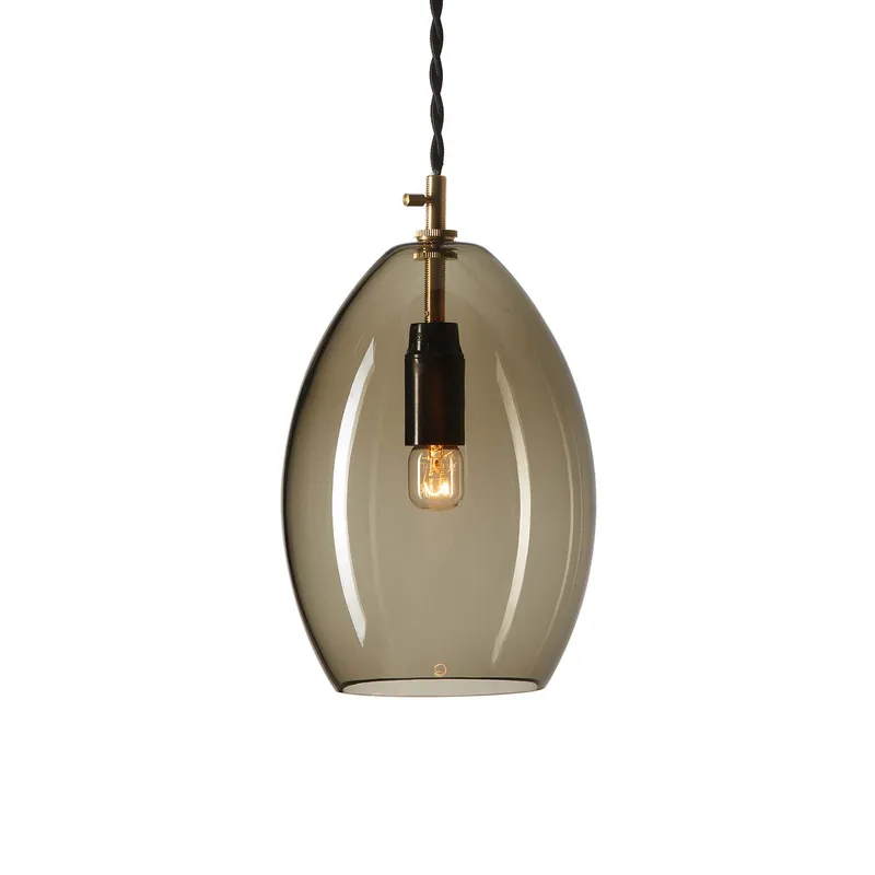 UNIKA - Suspension vintage en verre, création de designer