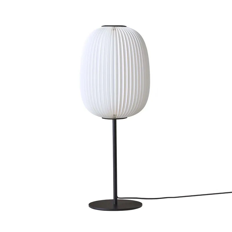 LAMELLA - Lampe à poser fabriquée à la main papier plissé