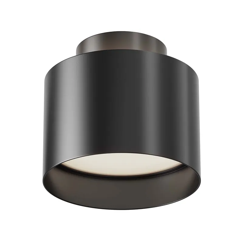 PLANET - Spot rond en applique noir ou blanc design